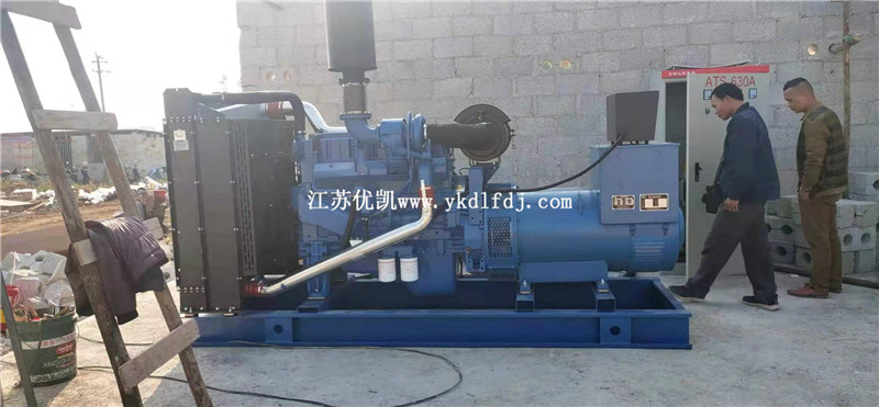 2020年12月12日，1臺300KW玉柴發(fā)電機(jī)組交付廣西賓陽某養(yǎng)殖場使用