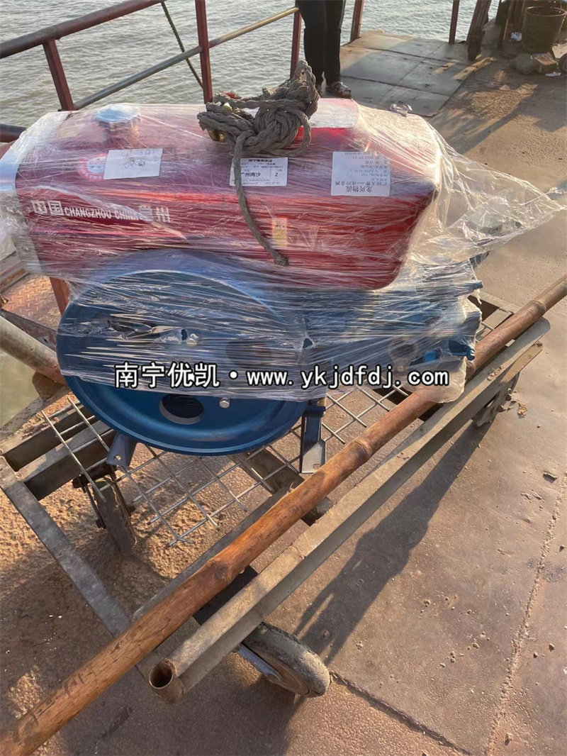 2022年7月27日，船用10KW單缸柴油發(fā)電機(jī)組發(fā)貨廣州南沙