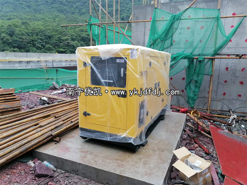 2023年9月14日，上柴50kw靜音發(fā)電機組送貨防城港項目