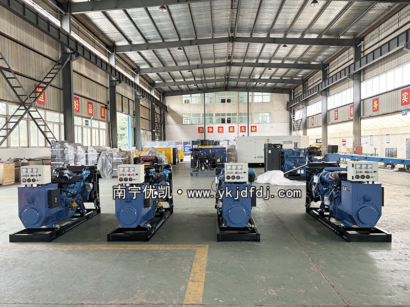 2024年7月20日，國外項目出口4臺50kw玉柴發(fā)電機組