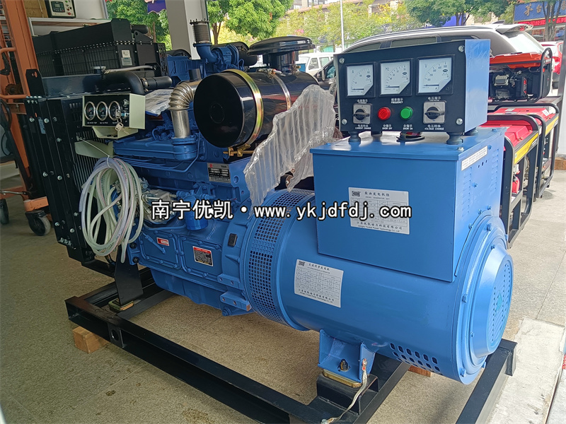 2024年12月8日，南寧項(xiàng)目50kw柴油發(fā)電機(jī)組試機(jī)并發(fā)貨