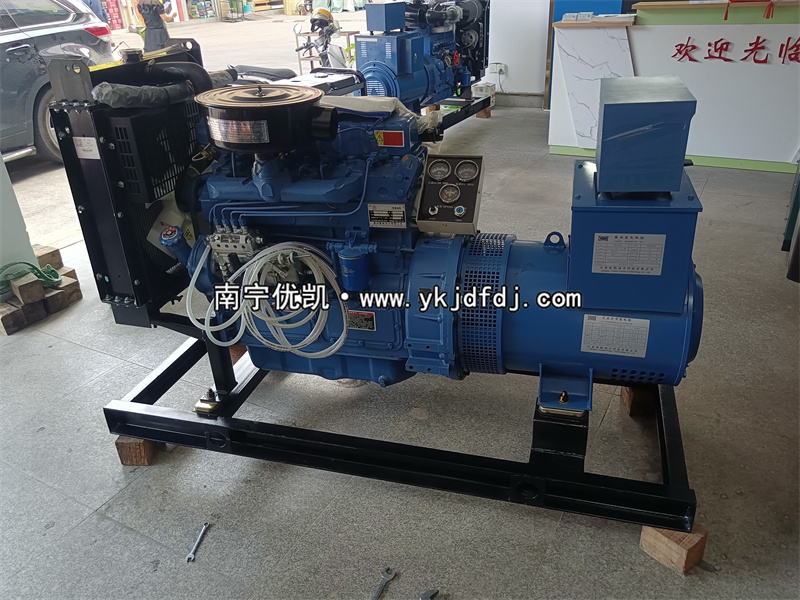 2025年5月6日，德保項(xiàng)目30kw柴油發(fā)電機(jī)組試機(jī)并發(fā)貨
