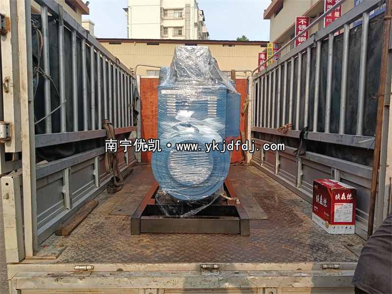 2025年8月3日，南寧隆安項(xiàng)目50KW柴油發(fā)電機(jī)組裝車發(fā)貨
